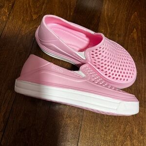 Koala Kids Pink and White Water Shoes Lightweight Breathable